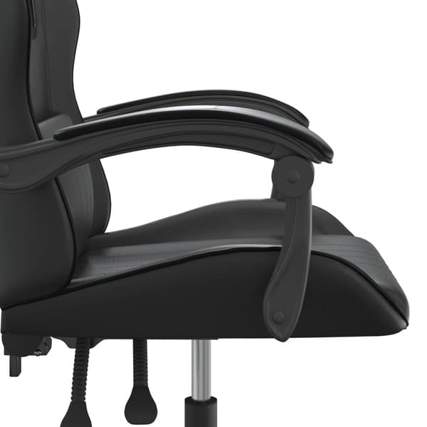 vidaXL Gamingstol svart konstläder art