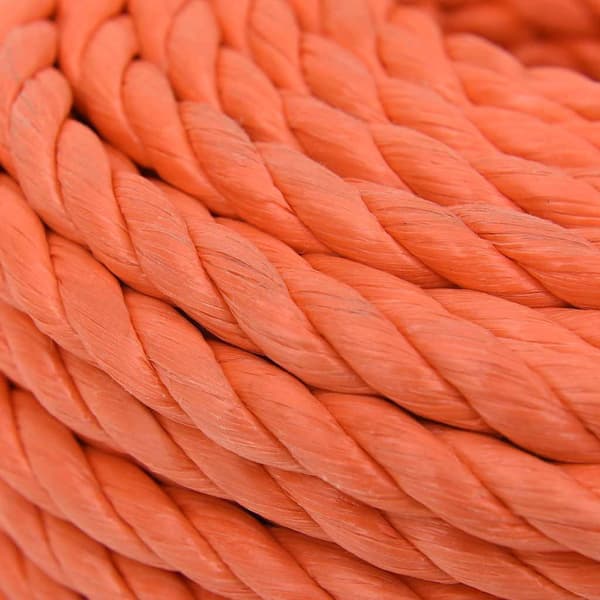 vidaXL Rep orange 10 mm 50 m polypropylen