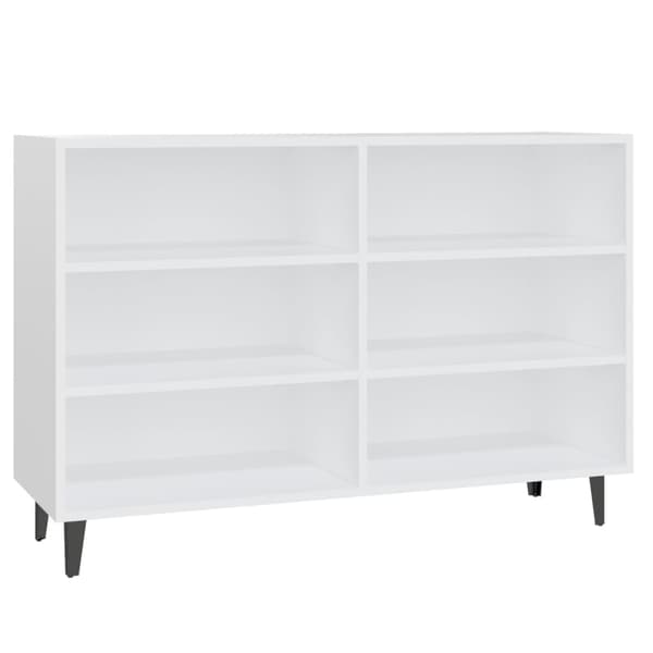 vidaXL Skänk vit 103,5x35x70 cm konstruerat trä Vit