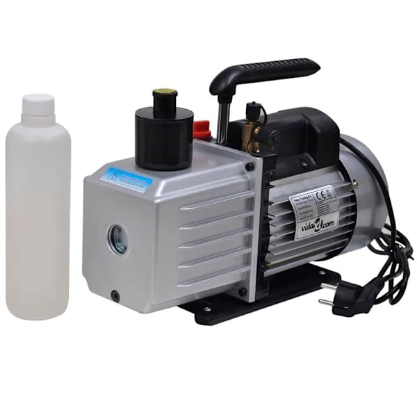 vidaXL Vakuumpump 100 L/min med 4-vägs grenrörsmätare i verktygssats