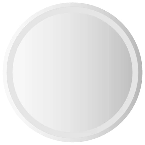 vidaXL Badrumsspegel LED 60 cm rund Transparent