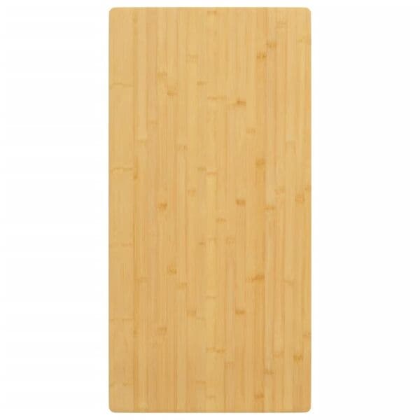 vidaXL Bordsskiva 40x80x1,5 cm bambu Brun