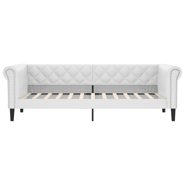 vidaXL Dagbädd vit 100x200 cm konstläder Vit