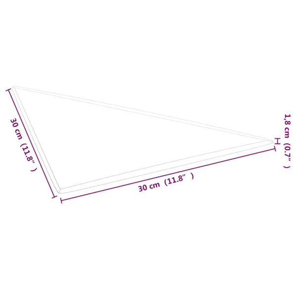 vidaXL Väggpaneler 12 st taupe 30x30 cm tyg 0,54 m² Taupe