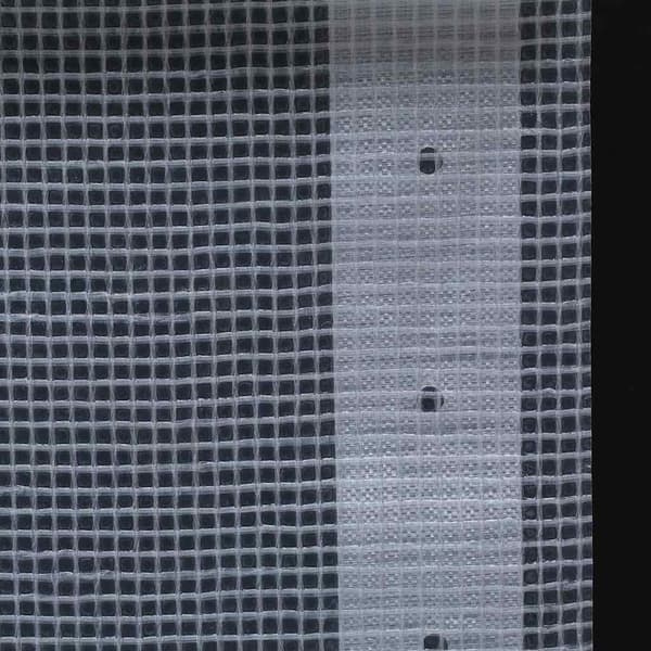 vidaXL Leno presenning 2 st 260 g/m² 4x10 m vit Vit