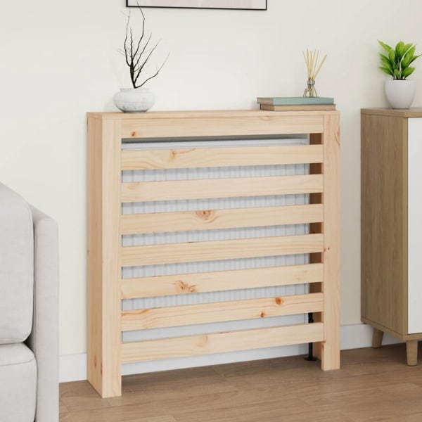 vidaXL Elementskydd 79,5x19x84 cm massiv furu Brun