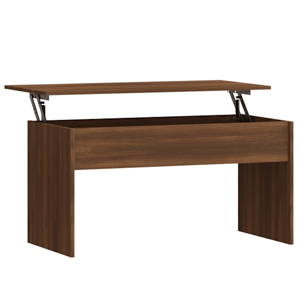 vidaXL Soffbord brun ek 102x50,5x52,5 cm konstruerat trä Brun