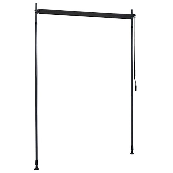 vidaXL Rullgardin utomhus 150x270 cm antracit Antracit