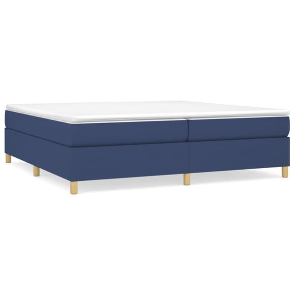 vidaXL Ramsäng blå 200x200 cm tyg Blå