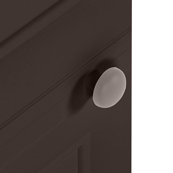 vidaXL Plastskåp 40x43x85,5 cm träimitation brun Brun