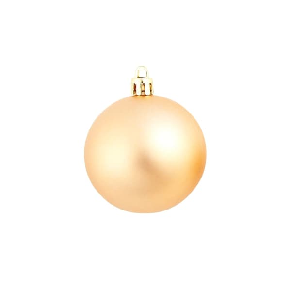 vidaXL Julgranskulor 100 delar set 3/4/6 cm roséguld/guld multifärg