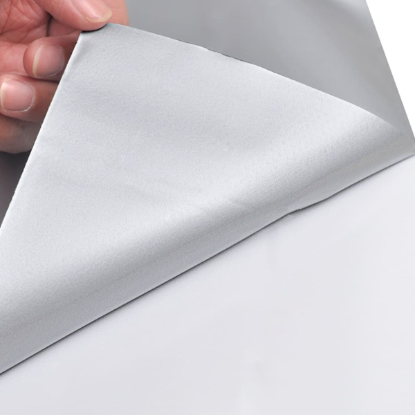 vidaXL Bilfoliering 2 st matt silver 100x150 cm+50x150 cm matt silver