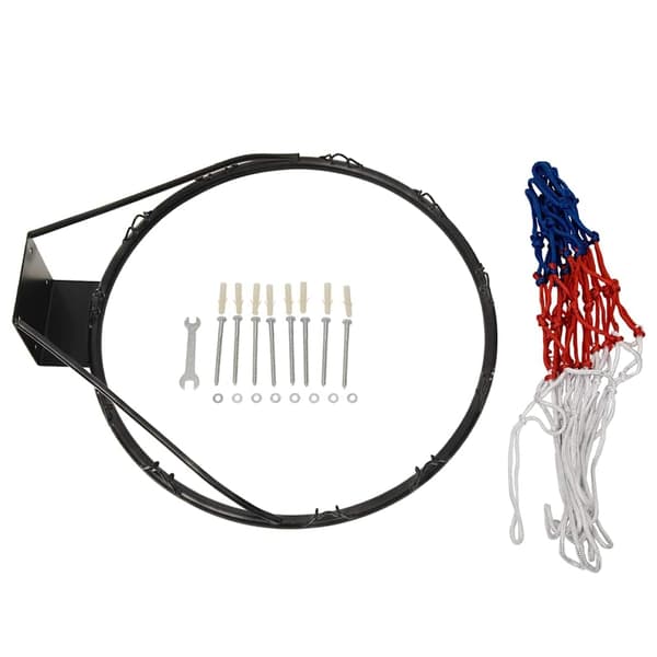 vidaXL Basketplatta vit 109x71x3 cm polyeten Vit