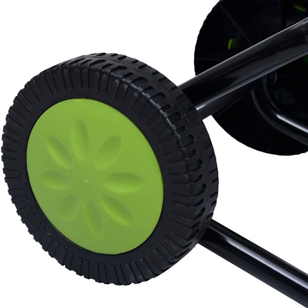 vidaXL Elektrisk kompostkvarn med 2 extra blad 2400 W Grön