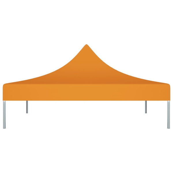 vidaXL Tak till partytält 3x3 m orange 270 g/m² Orange