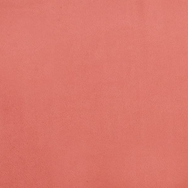 vidaXL Vilstol med fotpall rosa sammet Rosa