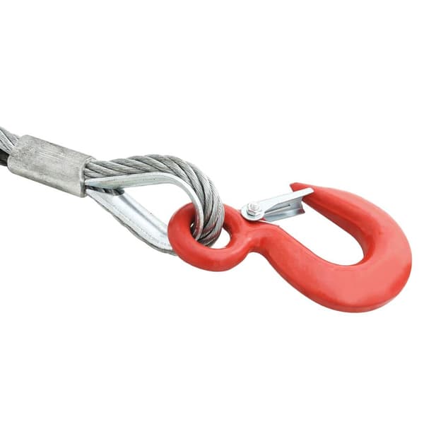 vidaXL Vajer 3200 kg 20 m Silver