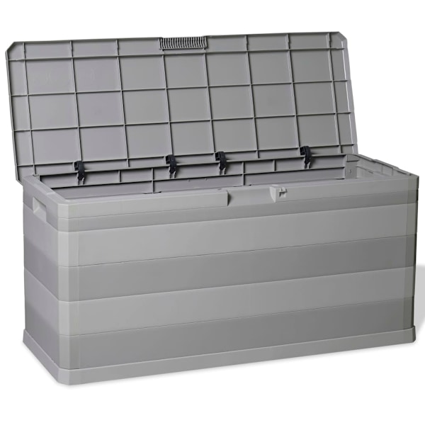 vidaXL Dynbox 117x45x56 cm grå grå