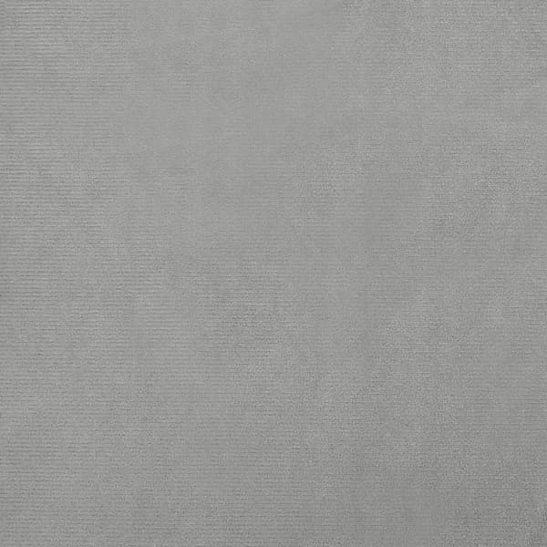 vidaXL Barnsoffa ljusgrå 90x53x30 cm sammet Grå