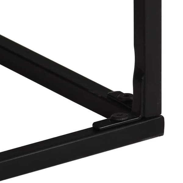 vidaXL Soffbord 68x68x41 cm grovt mangoträ Brun