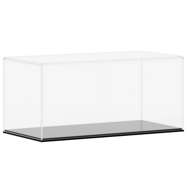 vidaXL Akryllåda transparent 30x15x14 cm Transparent