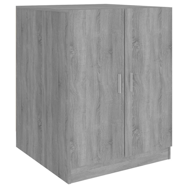 vidaXL Badrumsskåp grå sonoma-ek 71x71,5x91,5 cm