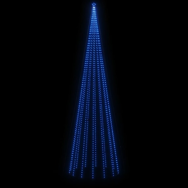 vidaXL Julgranskon blå 1134 lysdioder 230x800 cm Blå