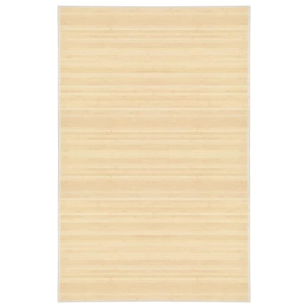 vidaXL Bambumatta 100x160 cm naturlig Brun