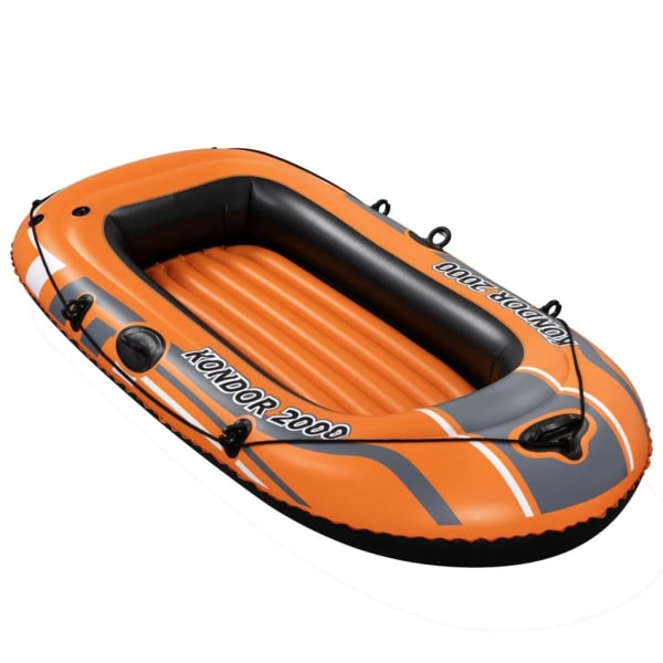 Bestway Uppblåsbar båt Kondor 2000 188x98 cm Orange