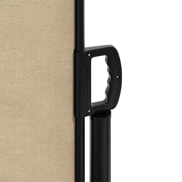 vidaXL Indragbar sidomarkis beige 140x500 cm Beige