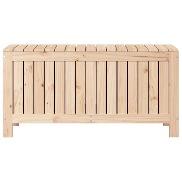 vidaXL Dynbox 108x42,5x54 cm massiv furu Brun