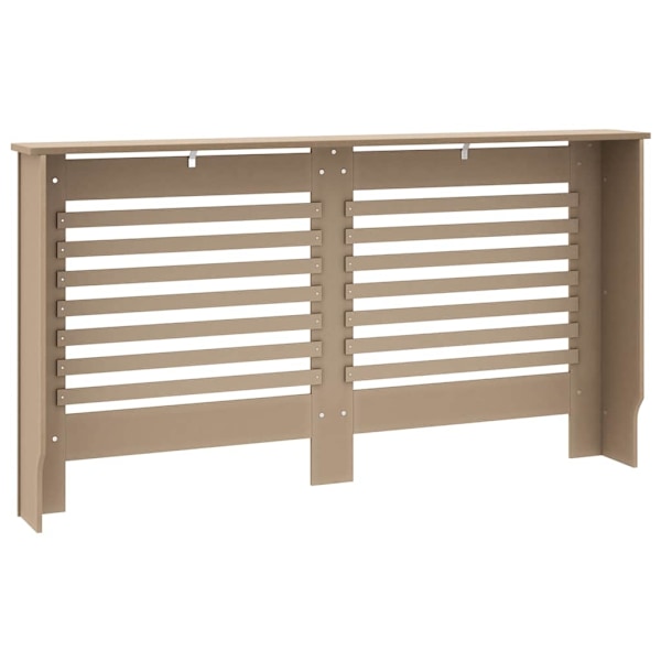 vidaXL Elementskydd 152x19x81,5 cm MDF Brun