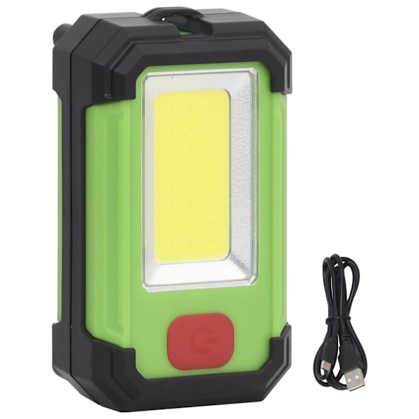 vidaXL Bärbar strålkastare 7 W LED kallvit multifärg