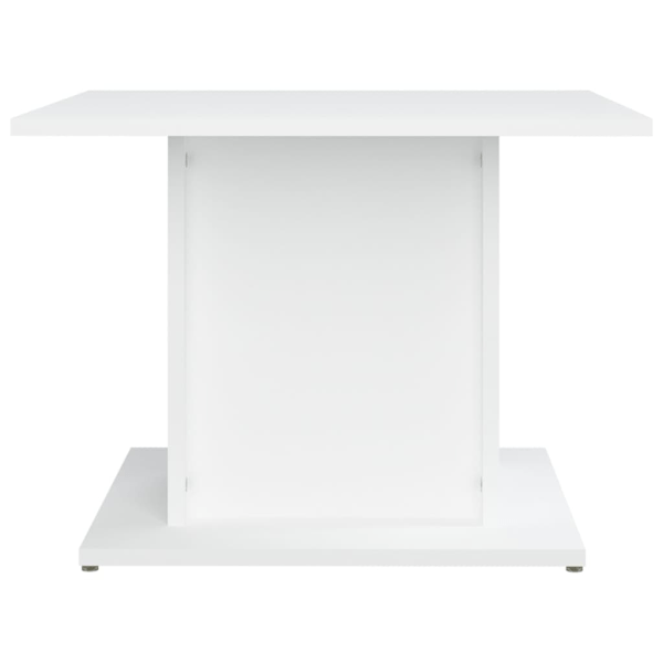 vidaXL Soffbord vit 55,5x55,5x40 cm konstruerat trä Vit