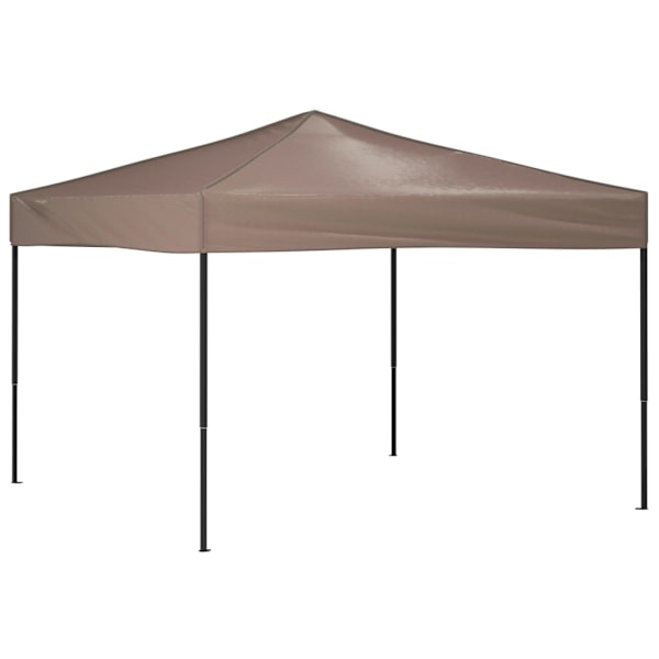 vidaXL Hopfällbart partytält taupe 3x3 m Taupe