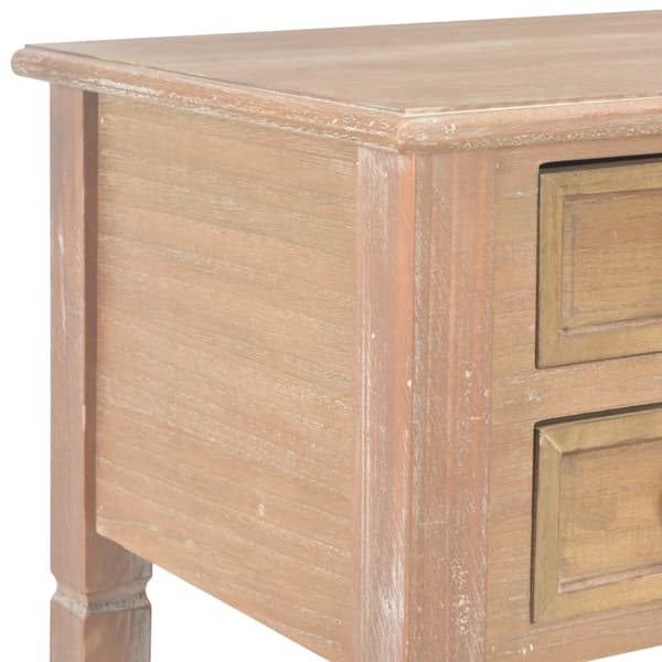 vidaXL Skrivbord brun 109,5x45x77,5 cm trä Brun