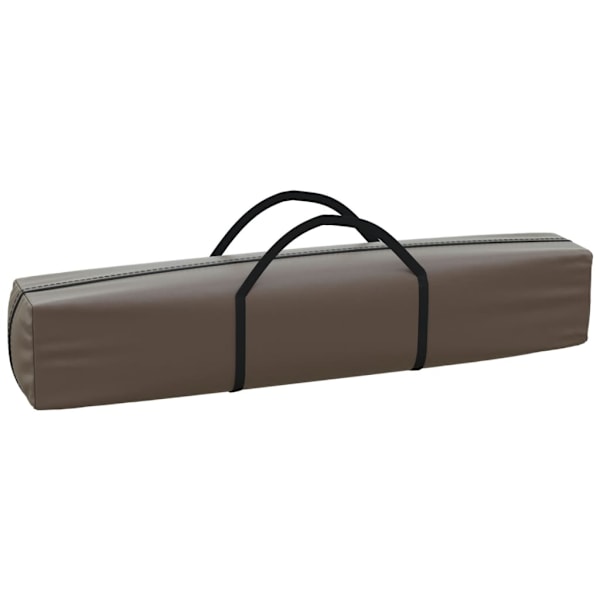 vidaXL Hopfällbart partytält med sidoväggar taupe 2x2 m Taupe