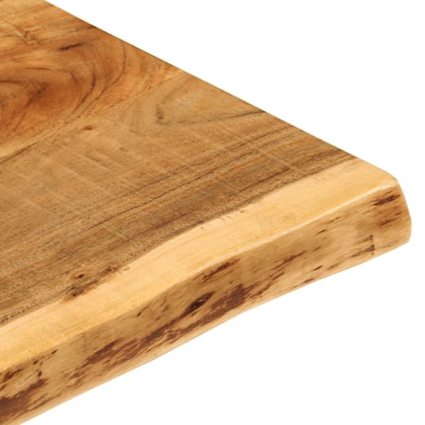 vidaXL Bänkskiva för badrum massivt akaciaträ 114x52x4 cm