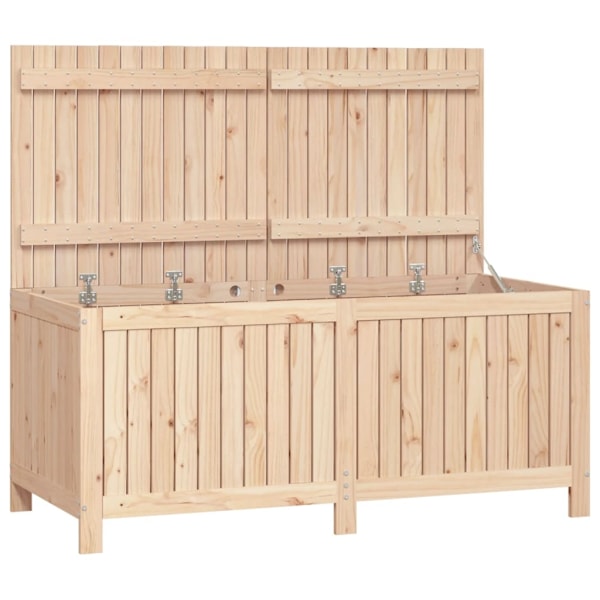 vidaXL Dynbox 147x68x64 cm massiv furu Brun