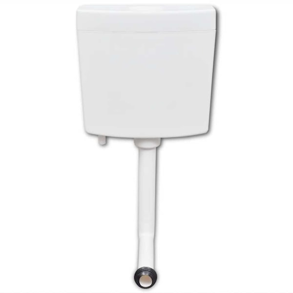 vidaXL Cistern till toalett 3/6 L vit Vit