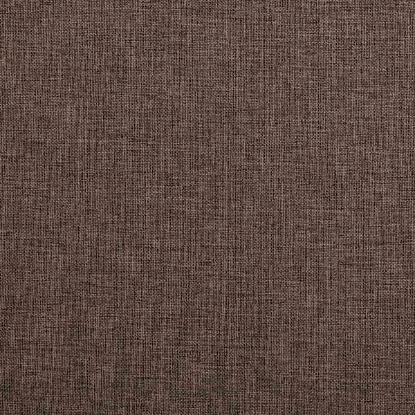 vidaXL Mörkläggningsgardin med krokar linnelook 2 st taupe 140x225 cm Taupe