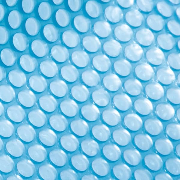 INTEX Poolöverdrag solenergi blå 378x186 cm polyeten Blå