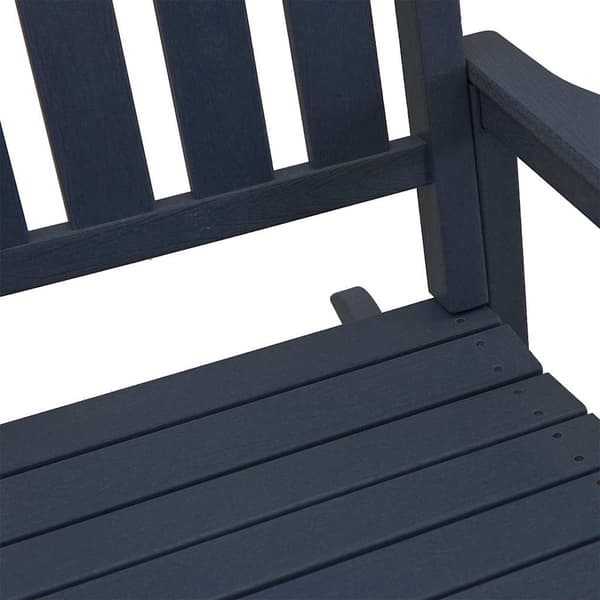 vidaXL Gungstol 2 st Marinblå polyeten Marinblå