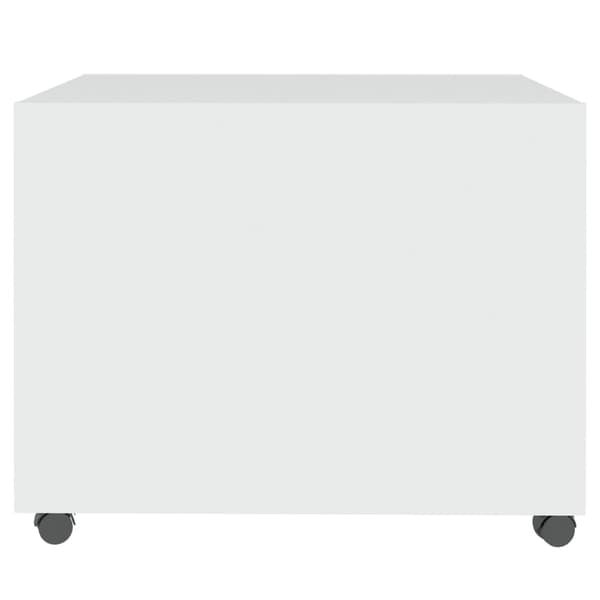 vidaXL Soffbord vit 55x55x40 cm konstruerat trä Vit