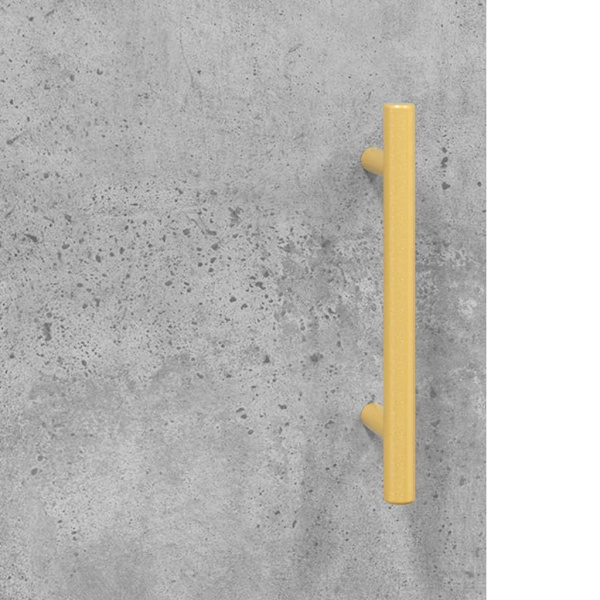 vidaXL Högskåp betonggrå 69,5x34x180 cm konstruerat trä Grå