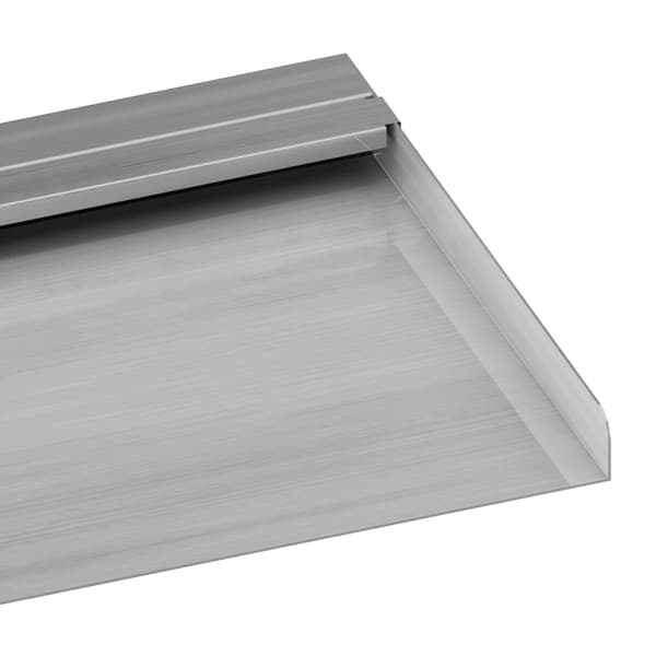 vidaXL Vattenfall med RGB LED rostfritt stål 90 cm Silver