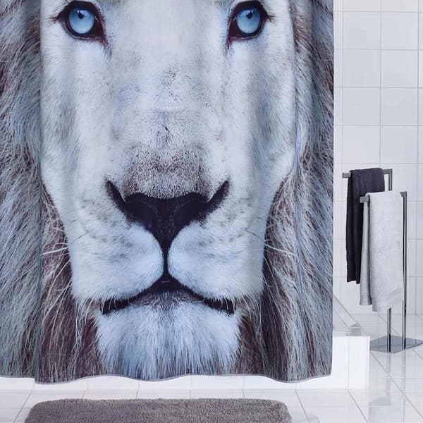 RIDDER Duschdraperi Lion 180x200 cm multifärg