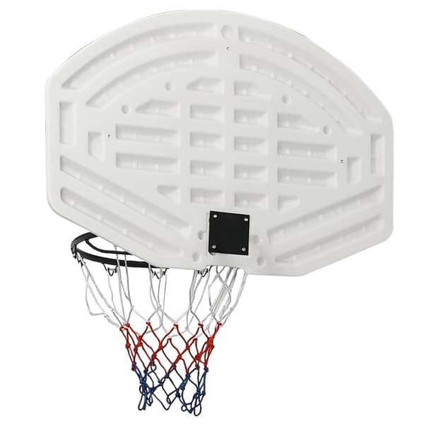 vidaXL Basketplatta vit 90x60x2 cm polyeten Vit