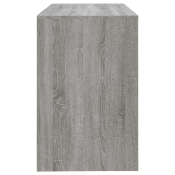 vidaXL Skrivbord grå sonoma 101x50x76,5 cm konstruerat trä grå