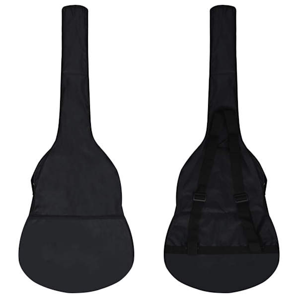 vidaXL Gitarr för nybörjare 8 delar klassisk svart 3/4 36" Brun